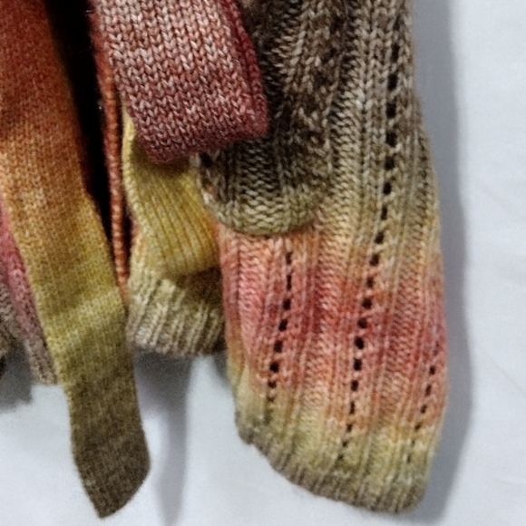 Modcloth The Last Summer Sunset Longline Cardigan Women's XL Granny Beachy Retro - Picture 4 of 8